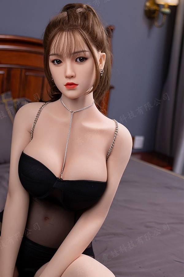 160cm E Cup TPE Brunette Gray Eyes Voluptuous Realistic Sex Doll Gallery 3