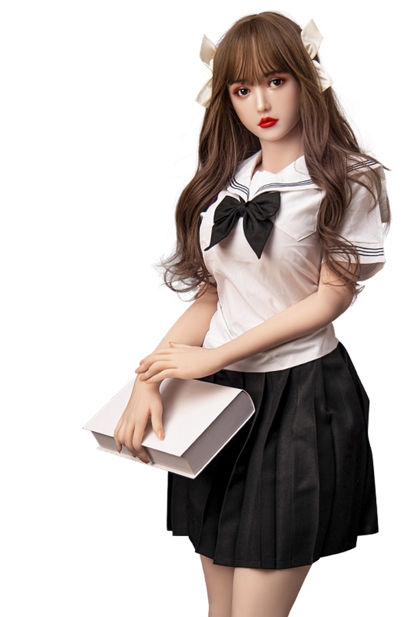 160cm E Cup TPE Glossy Lips Brunette Voluptuous Anime Sex Doll Gallery 8