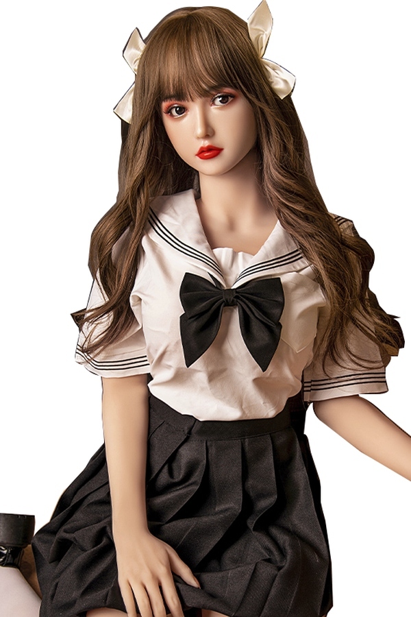 160cm E Cup TPE Petite Breasts Gray Eyes Voluptuous Anime Sex Doll Gallery 9