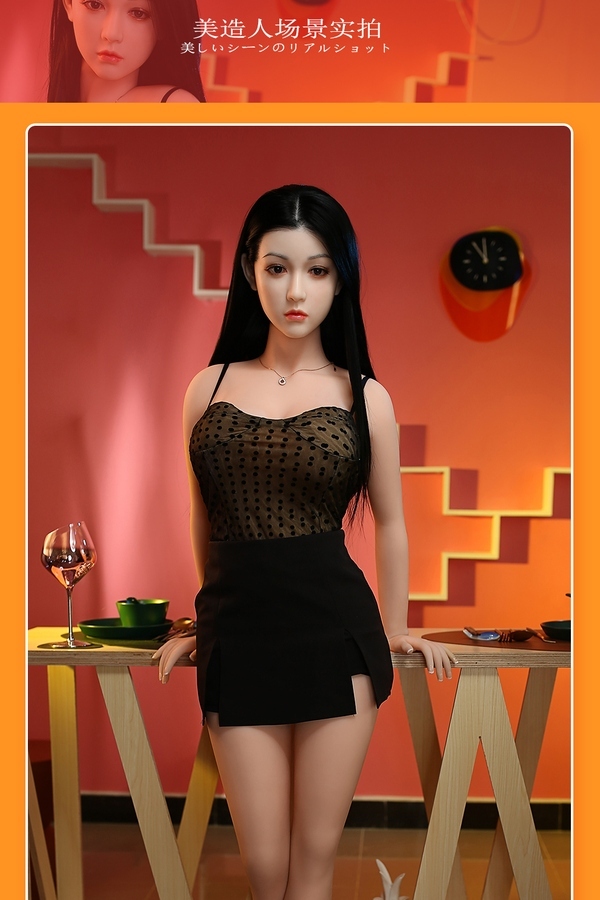 160cm E Cup TPE Petite Breasts Thin Lips Chinese Sex Doll Gallery 5