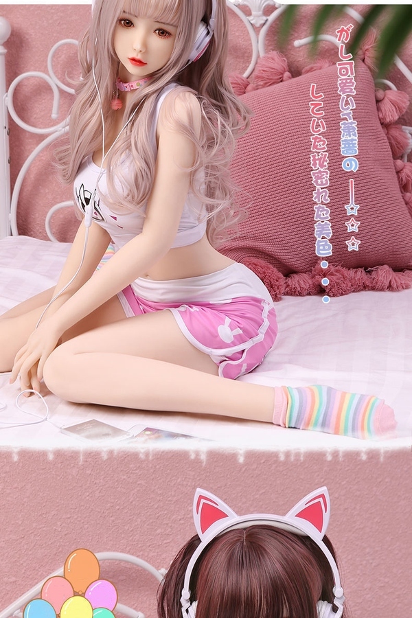 160cm E Cup TPE Gray Eyes Pink Petite Teen Sex Doll Detail View 16