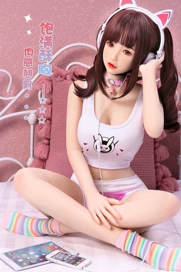 160cm E Cup TPE Petite Breasts Gray Eyes Teen Sex Doll Detail View 18