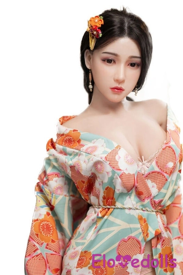 Búp bê tình dục Nhật Bản 160cm E Cup TPE đôi mắt hổ phách đen đầy đặn Gallery 2