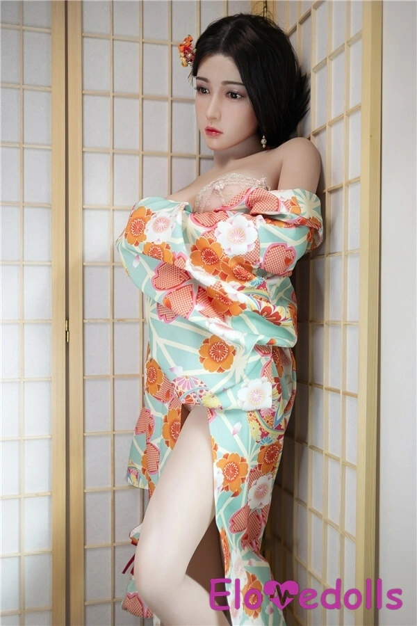 Búp bê tình dục Nhật Bản 160cm E Cup TPE màu đen gợi cảm, môi mỏng Xem chi tiết 2