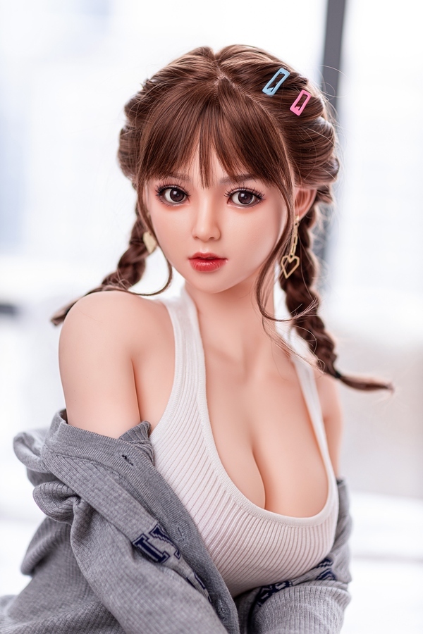 160cm E Cup TPE Brunette Thin Lips Petite Breasts Anime Sex Doll Gallery 7
