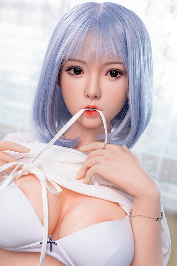 160cm E Cup TPE Blue Eyes Petite Small Breasts Mini Sex Doll Detail View 2