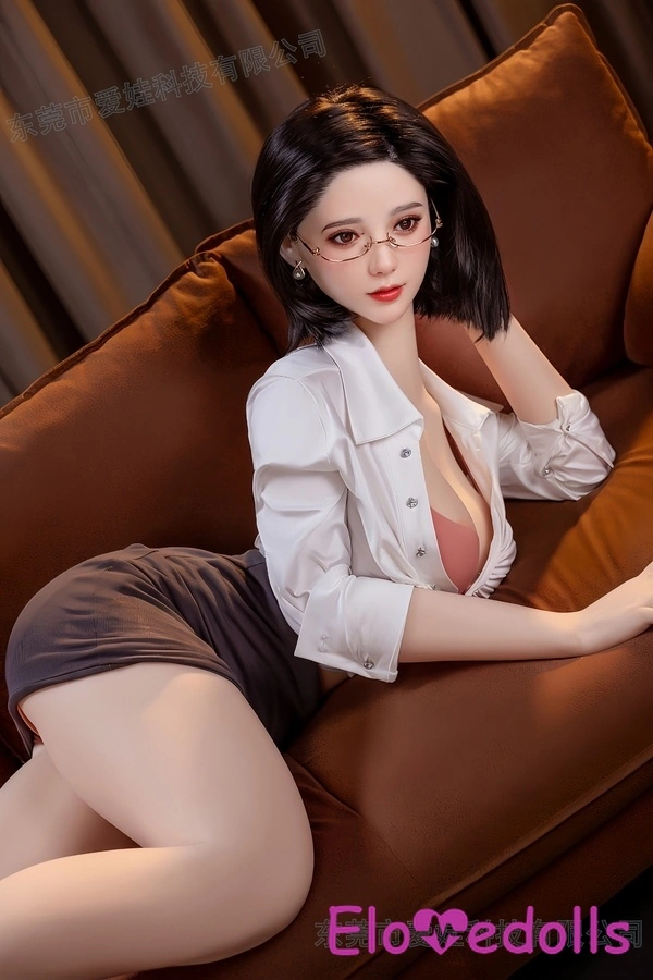 Búp bê tình dục tưởng tượng TPE ngực nhỏ 160cm E Cup, mắt xám gợi cảm, bộ sưu tập 10