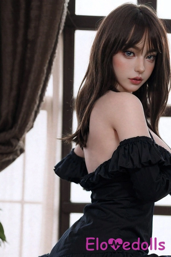 Boneka Seks BBW Brunette Petite TPE Mata Abu-abu 160cm Cup E Produk