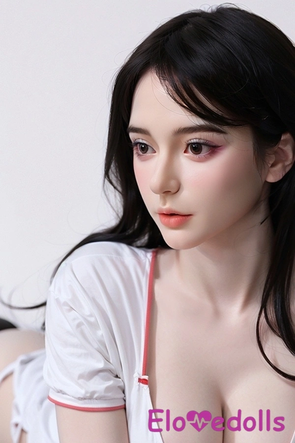 160cm E Cup TPE Πλούσια Γκρίζα Μάτια Μαύρες Φανταστικές Κούκλες Σεξ Συλλογή 9