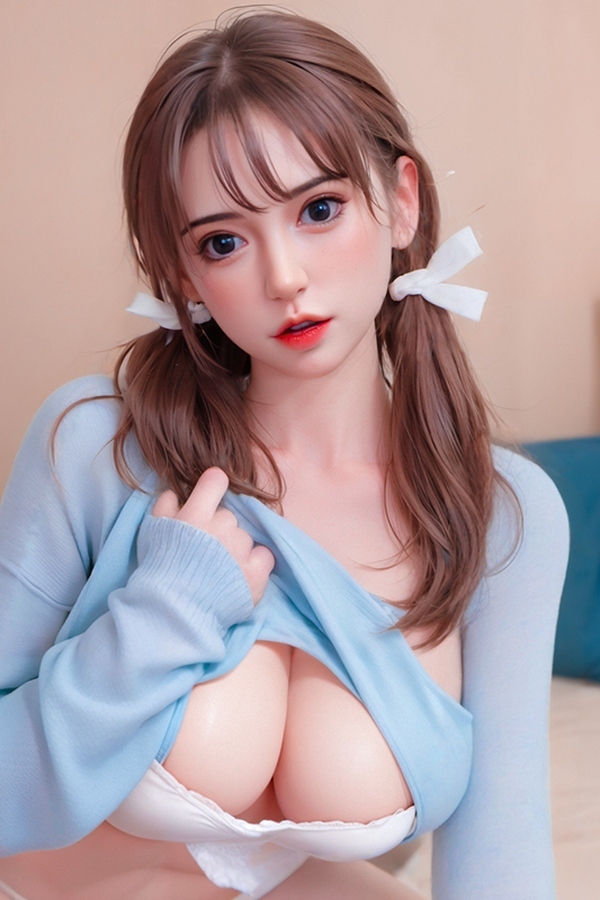 160cm E Cup TPE Gray Medium Breasts Eyes Anime Sex Doll Detail View 4