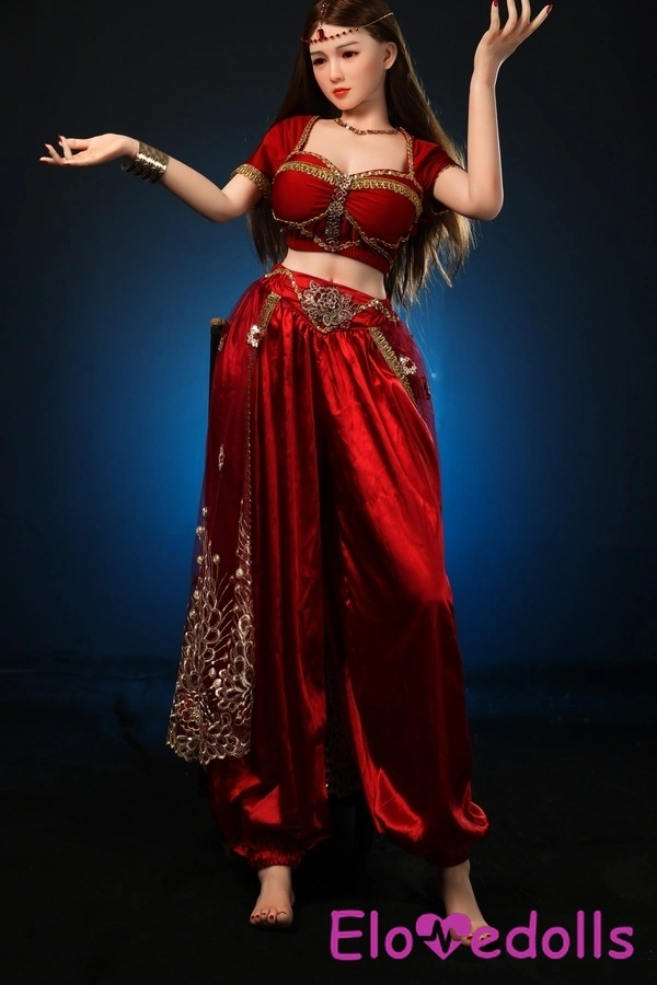 140cm C Cup TPE Πλούσια Κόκκινη Κεχριμπαρένια Μάτια Φανταστική Κούκλα Σεξ Συλλογή 4