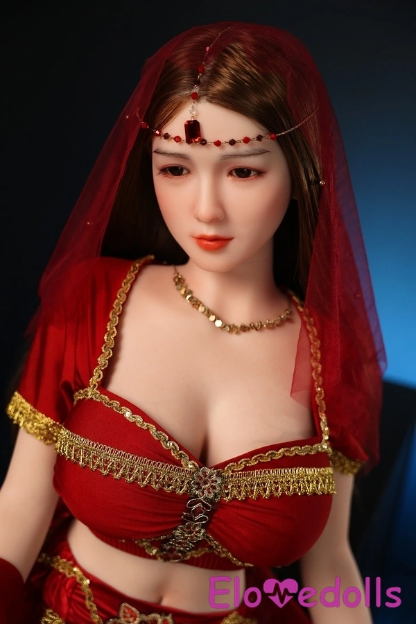 140cm C Cup TPE Red Amber Eyes Voluptuous Fantasy Sex Doll Product