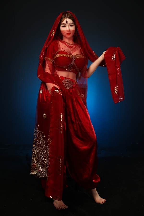 140cm C Cup TPE Full Lips Voluptuous Red Fantasy Sex Doll Gallery 6