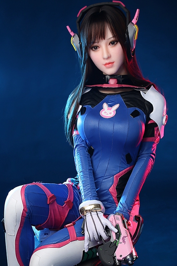 155cm B Cup Silicone Head & TPE Body Medium Breasts Brunette Athletic Fantasy Sex Doll Gallery 9