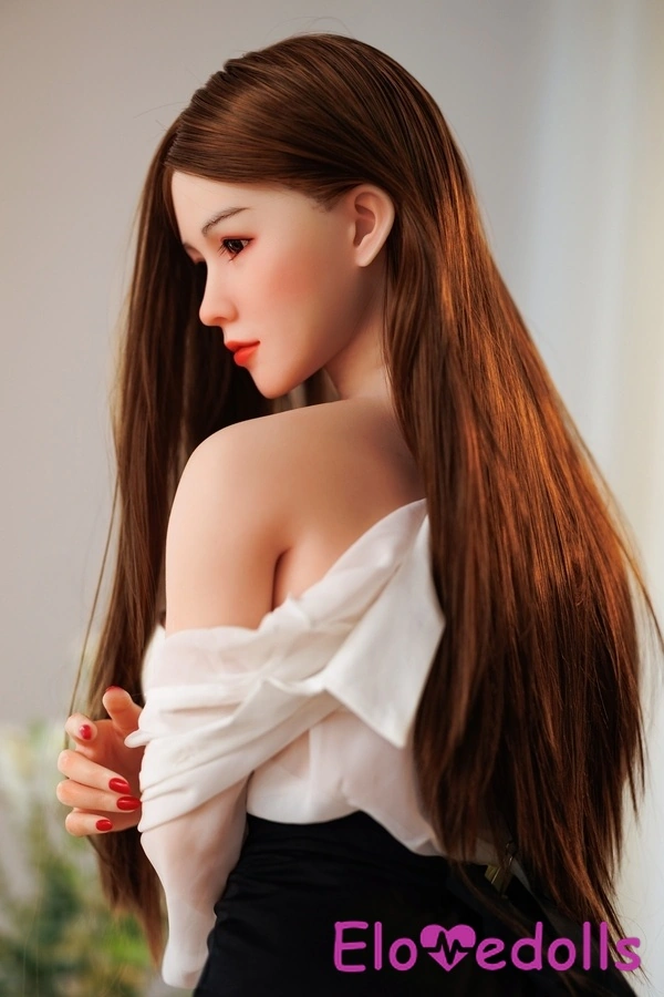 163cm D Cup Silicone Voluptuous Petite Breasts Thin Lips Realistic Sex Doll Detail View 2