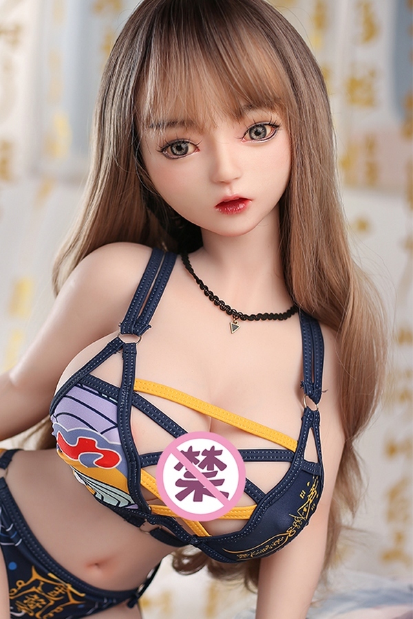 100cm F Cup Silicone Gray Eyes Petite Mini Sex Doll Gallery 4
