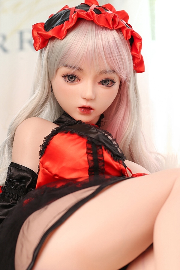 100cm F Cup Silicone Petite Breasts Gray Mini Sex Doll Gallery 3