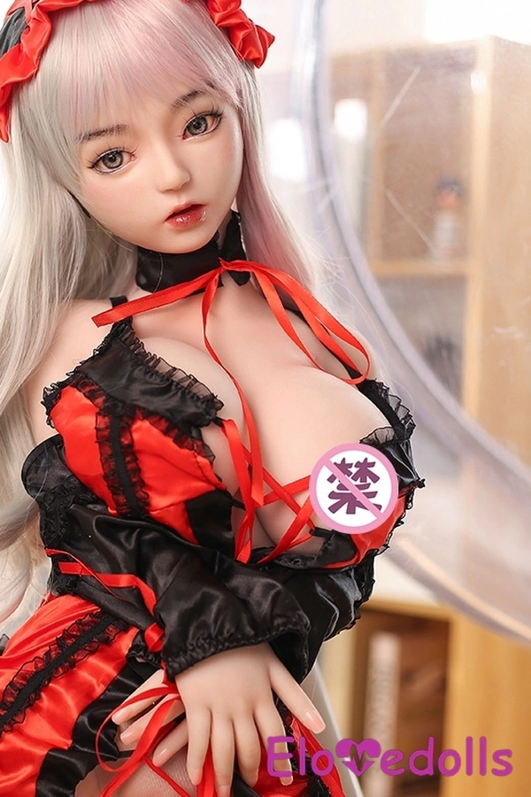 Boneka Seks Mini Silikon Payudara Kecil 100cm F Cup Abu-abu