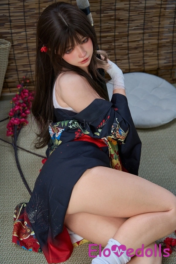 150cm E Cup Silicone Small Breasts Gray Eyes Thin Lips Asian Sex Doll Detail View 8