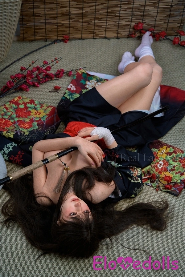 150cm E Cup Silicone Black Small Breasts Petite Asian Sex Doll Detail View 11