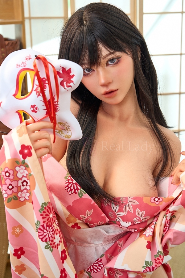150cm E Cup Silicone Small Breasts Black Natural Lips Japanese Sex Doll Gallery 3