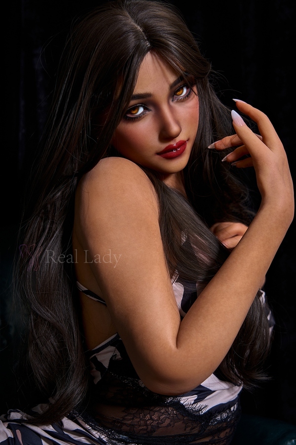 170cm C Cup Silicone Medium Breasts Amber Eyes Full Lips European Sex Doll Detail View 11