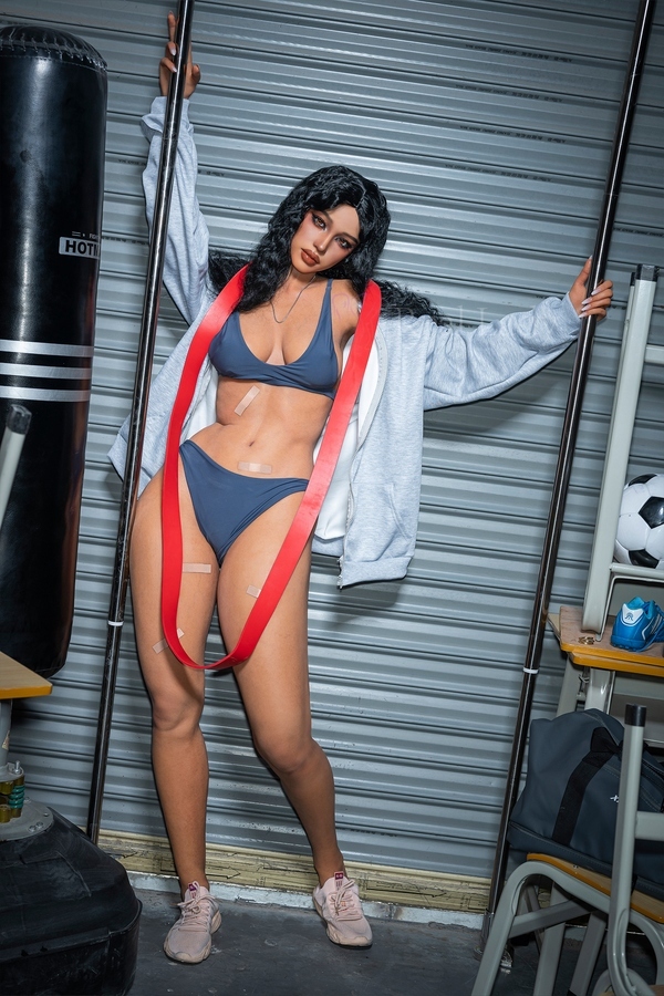 170cm C Cup Silicone Petite Breasts Glossy Lips Athletic Realistic Sex Doll Gallery 3