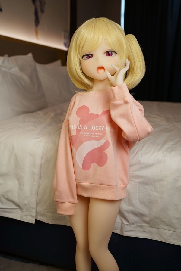 110cm A Cup TPE Medium Breasts Petite Gray Eyes Anime Sex Doll Product