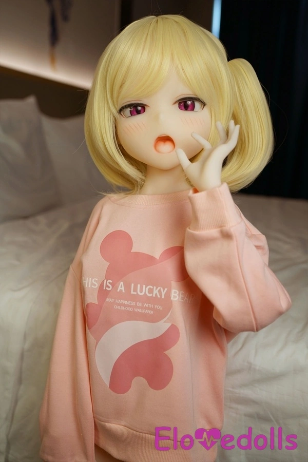 110 см, чашка A, TPE, серые глаза, блондинка, средняя грудь, аниме, секс-кукла, галерея 3