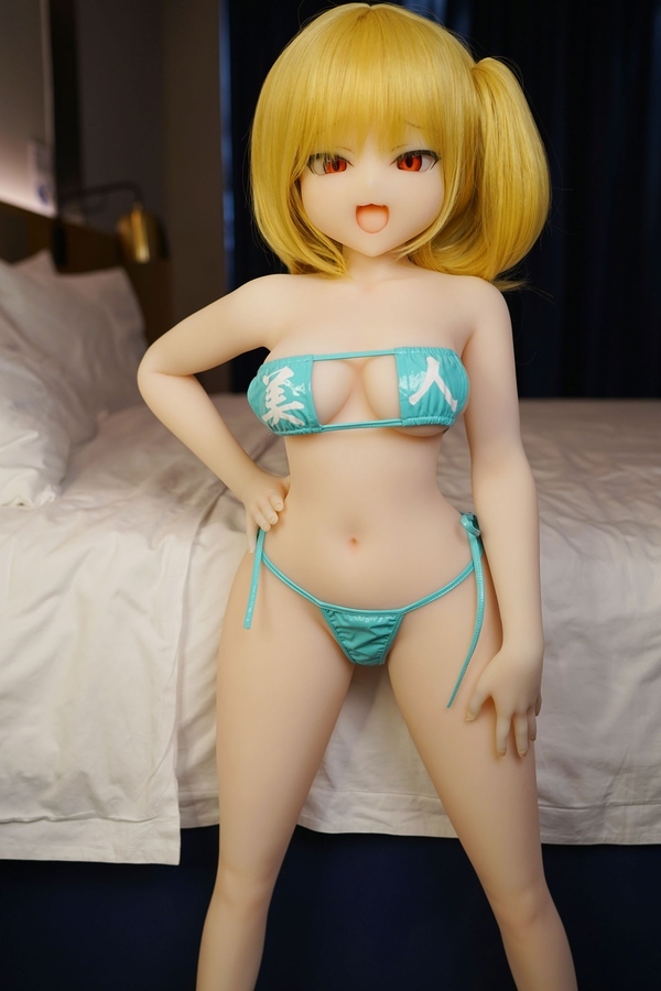 120cm K Cup TPE Petite Amber Eyes Small Breasts Japanese Sex Doll Gallery 10