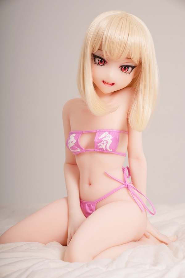 128cm B Cup TPE Petite Blonde Amber Eyes Japanese Sex Doll Product