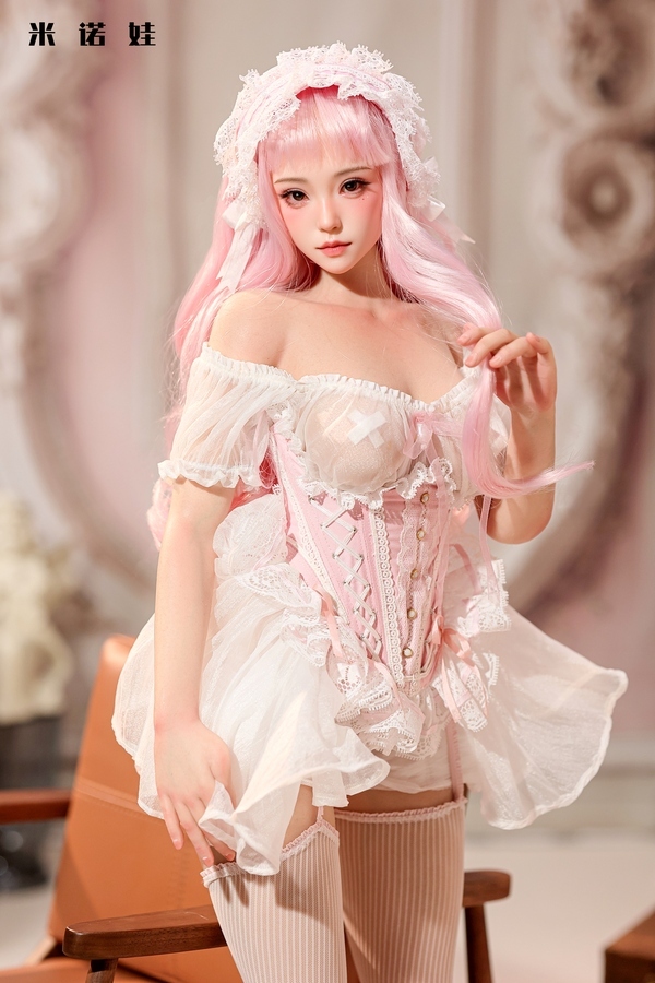 75cm B Cup TPE Thin Lips Gray Eyes Voluptuous Mini Sex Doll Gallery 7