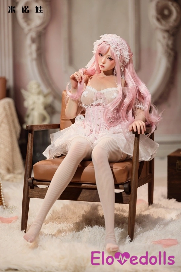 75cm B Cup TPE Ροζ Πληθωρική Μίνι Κούκλα Σεξ με Μικρό Στήθος Λεπτομέρειες Προβολή 2