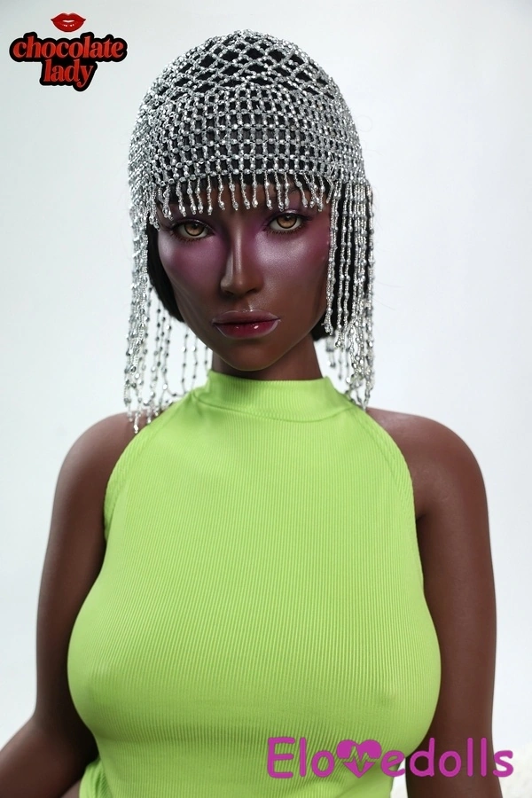 145cm Q Cup Silicone Chocolatelady Adult Doll Detail View 2