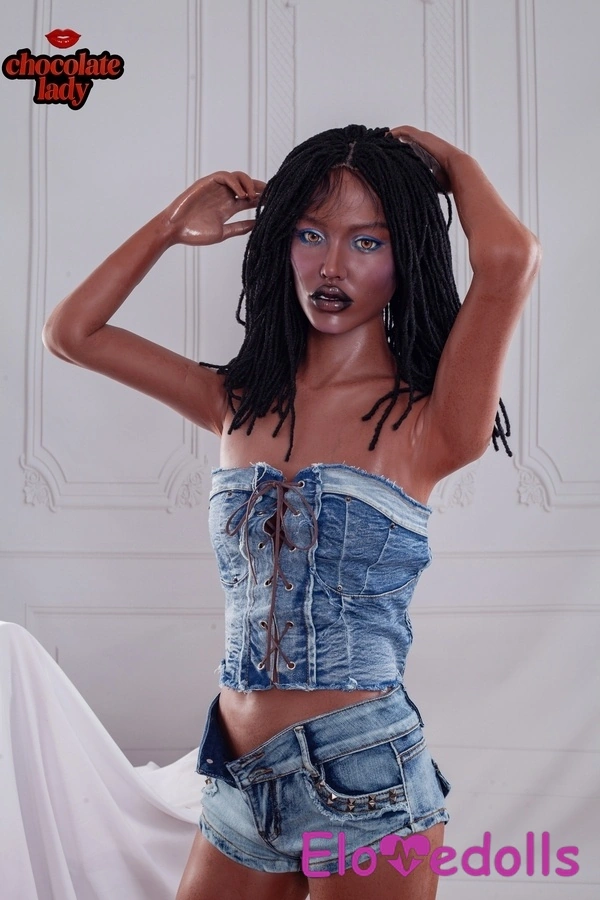 155cm A Cup Silicone Chocolatelady Adult Doll Detail View 2