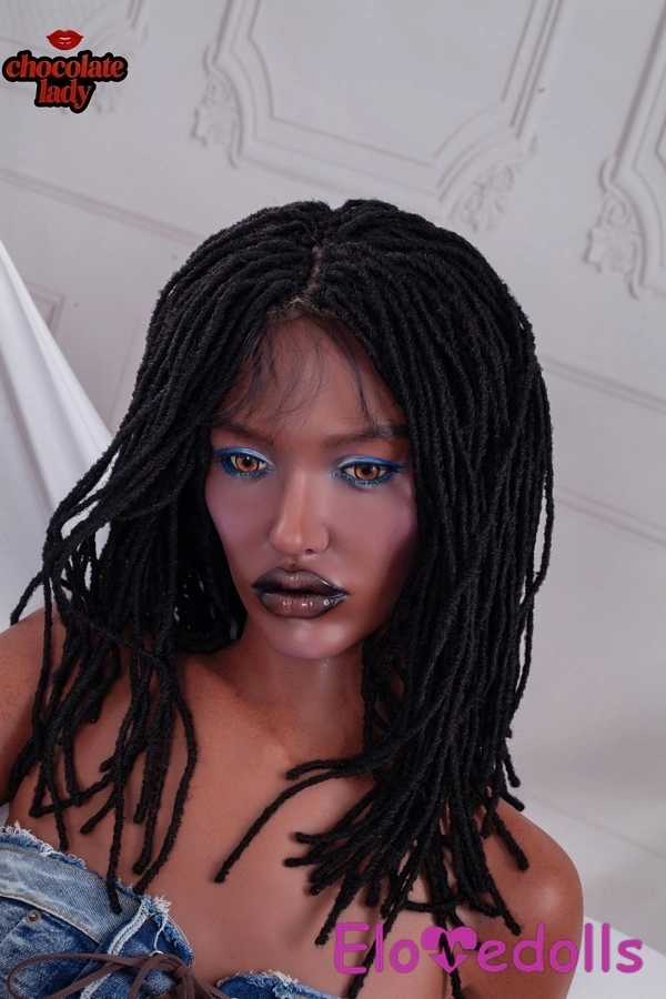 155cm A Cup Silicone Chocolatelady Adult Doll Detail View 3