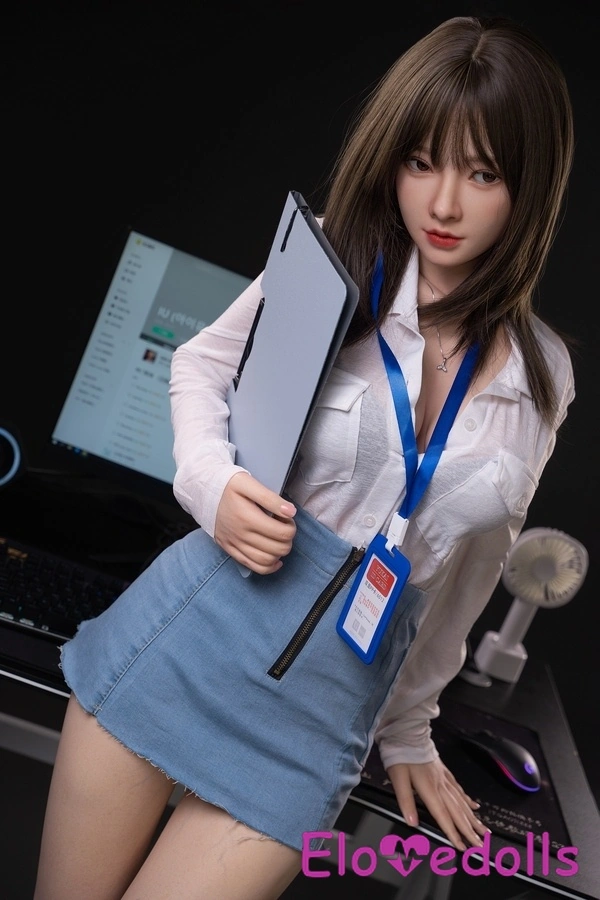 Galerie de păpuși pentru adulți MZR din silicon, cupă E, 159 cm, Galerie 2