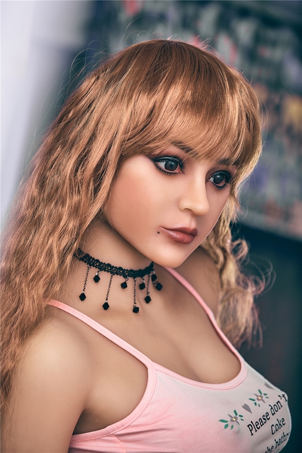 163cm C Cup TPE Thin Lips Petite Breasts Blonde Sex Doll Detail View 1