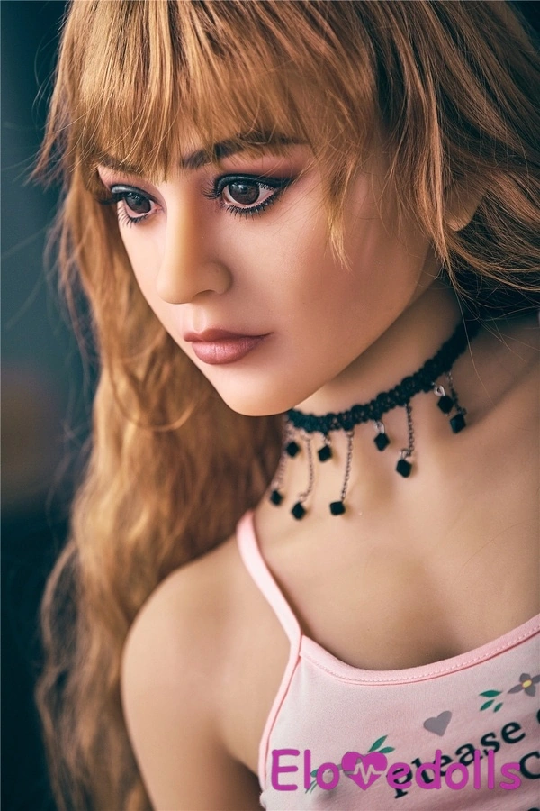 Búp bê tình dục 163cm C Cup TPE Mắt xám Tóc vàng Ngực nhỏ nhắn Xem chi tiết 3