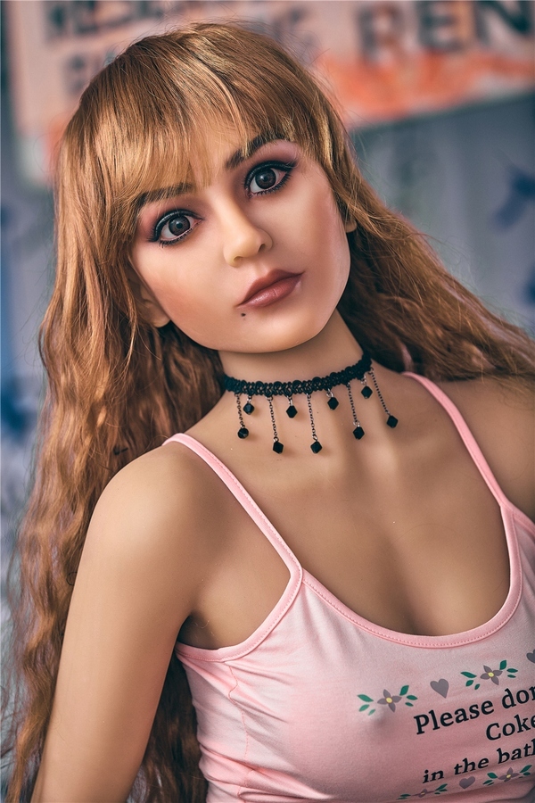 163cm C Cup TPE Petite Breasts Gray Eyes Thin Lips Sex Doll Detail View 5