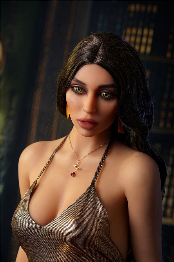 163cm C Cup TPE Petite Breasts Black Thin Lips Sex Doll Gallery 6