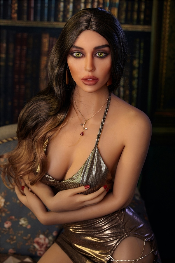 163cm C Cup TPE Hourglass Petite Breasts Black Sex Doll Detail View 5