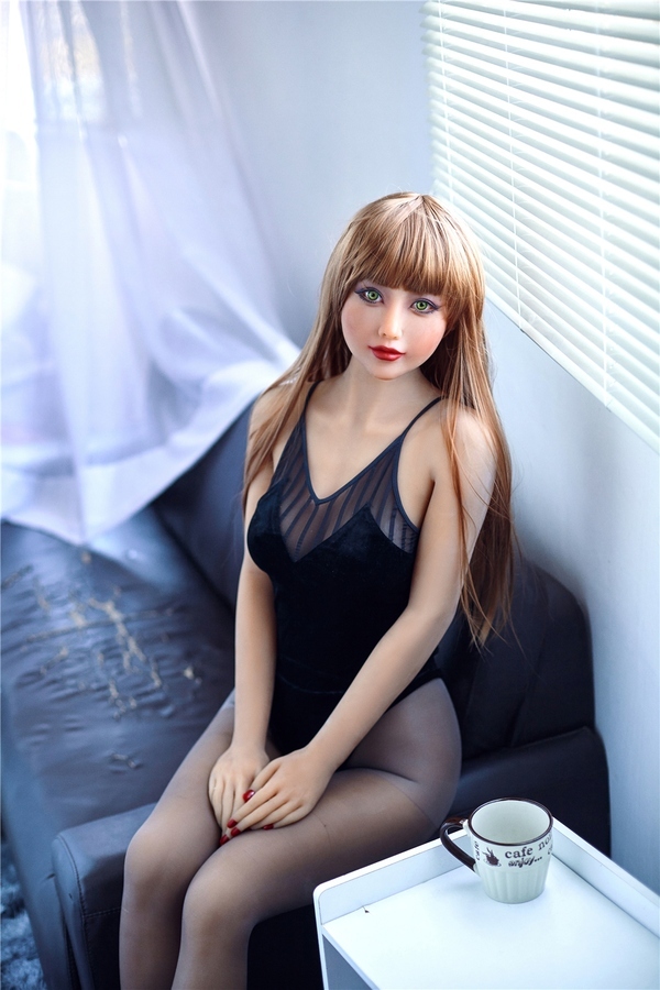 163cm C Cup TPE Petite Breasts Blonde Thin Lips Lifelike Sex Doll Gallery 8