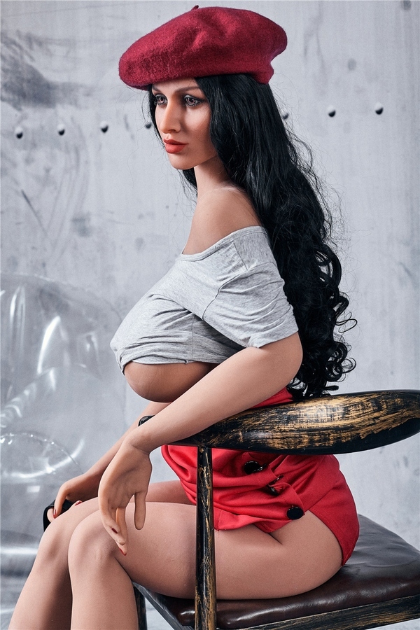 163cm C Cup TPE Black Extra Large Breasts Gray Eyes American Sex Doll Gallery 4
