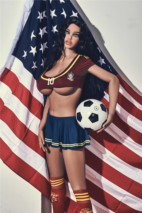 163cm C Cup TPE Amber Eyes Full Lips Athletic American Sex Doll Gallery 4