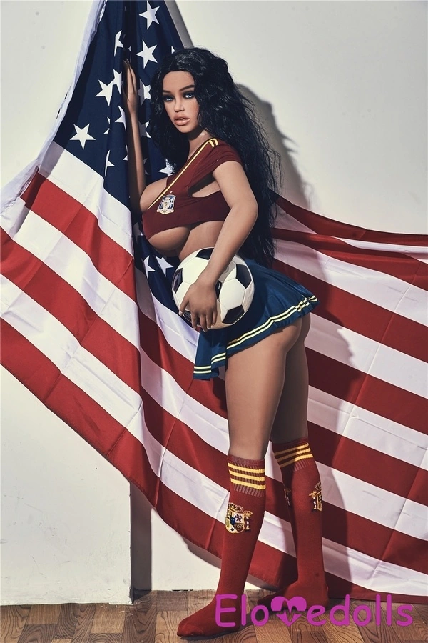 163cm C Cup TPE Full Lips Amber Eyes Athletic American Sex Doll Gallery 5