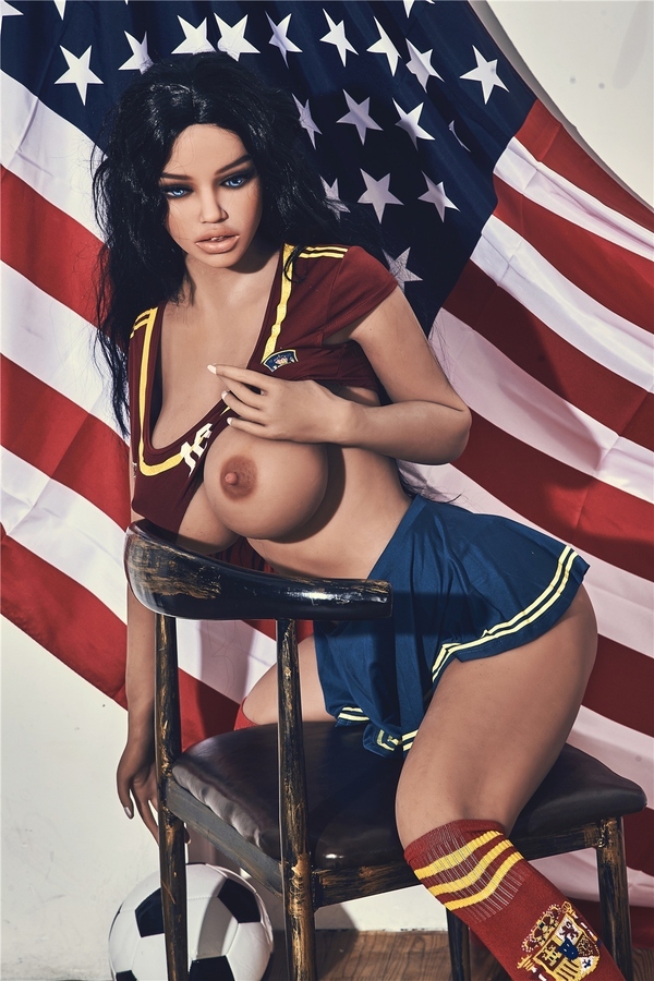 163cm C Cup TPE Athletic Extra Large Breasts Amber Eyes American Sex Doll Detail View 5