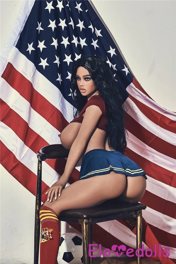 163cm C Cup TPE Amber Eyes Extra Large Στήθη Μαύρη Αμερικανική Κούκλα Σεξ Λεπτομέρειες Προβολή 6