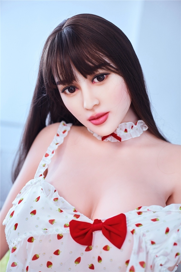 163cm C Cup TPE Petite Breasts Gray Eyes Thin Lips BBW Sex Doll Gallery 5