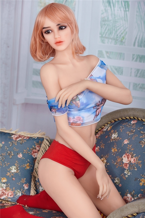 165cm B Cup TPE Thin Lips Voluptuous Blonde Real Doll Detail View 10